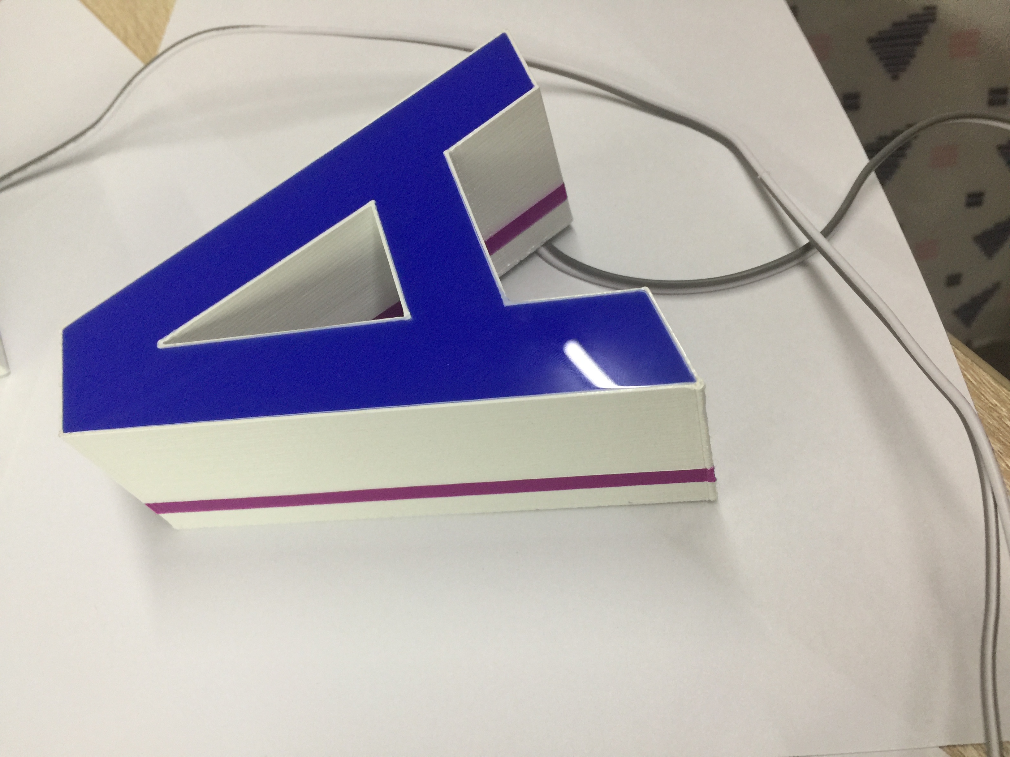 3D printing letters